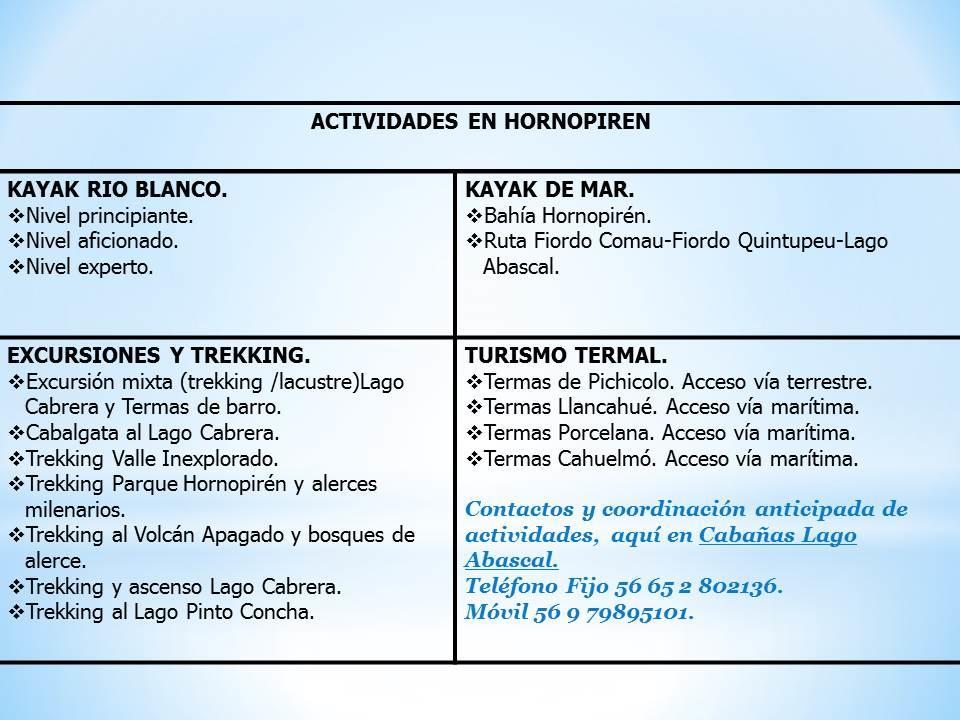 Cabanas Lago Abascal Hornopirén